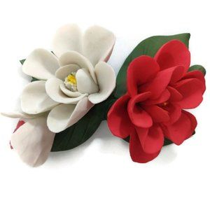 The Franklin Mint "York & Lancaster" 1985 Rose